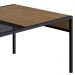 Mesa de Centro 80cm Est Aço York Vermont Artesano