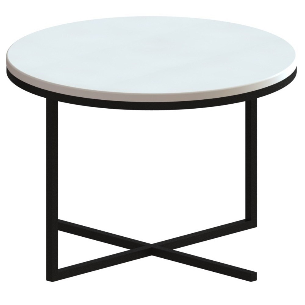 Mesa de Centro Baixa Volpi 24816 Branco - Artesano