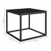 Mesa de Centro Quadrada Cube Preta 33 cm