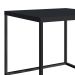 Mesa de Centro Quadrada Cube Preta 43 cm