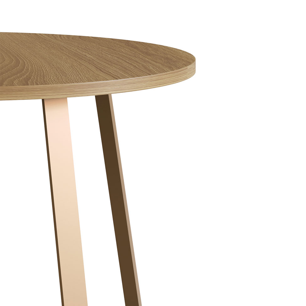 Mesa de Centro Redonda Complementos Hanover 60 cm