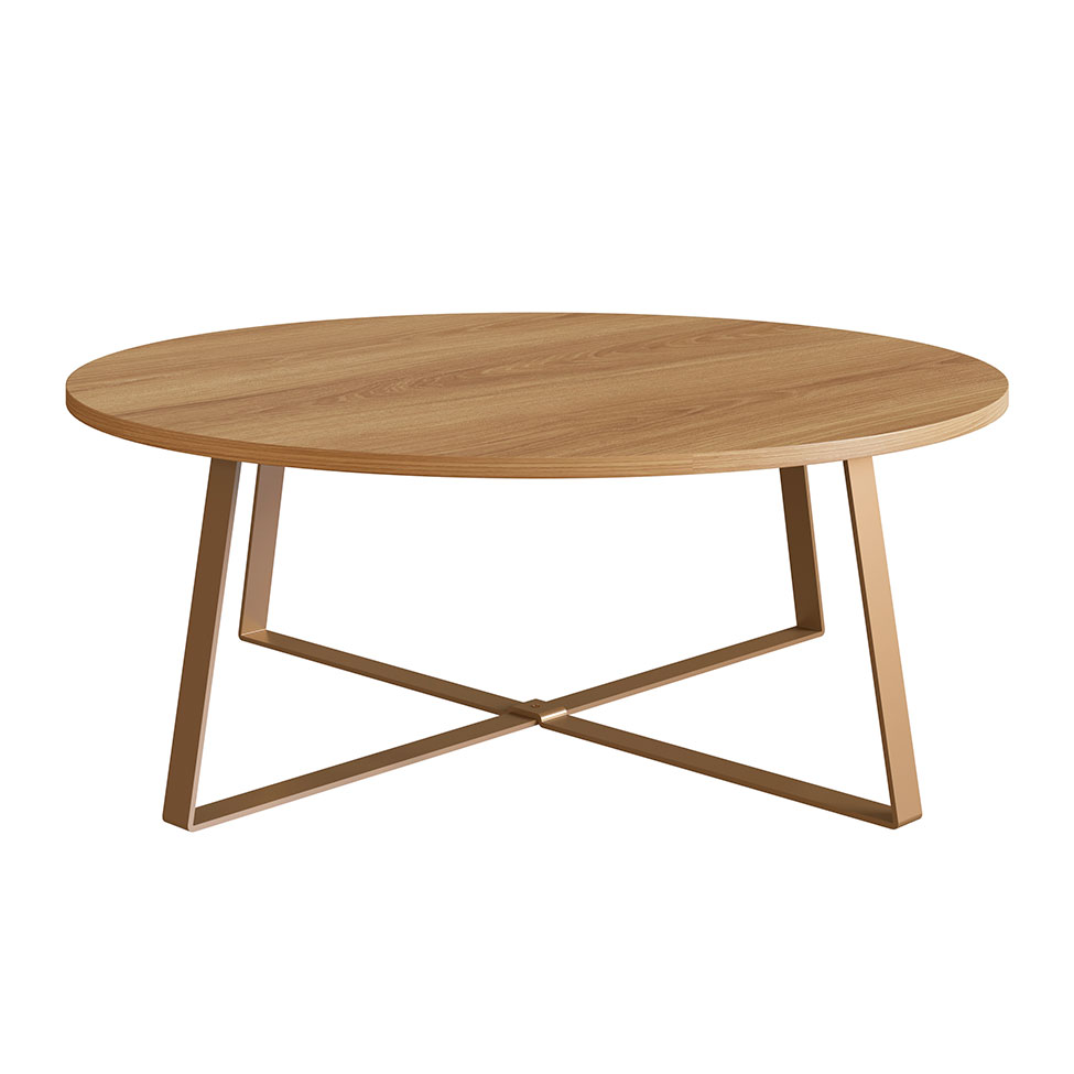 Mesa de Centro Redonda Complementos Hanover 80 cm