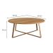 Mesa de Centro Redonda Complementos Hanover 80 cm