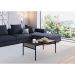 Mesa de Centro York Vermont e Preta 80 cm