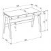 Mesa para Computador Escrivaninha Trend 2 Gavetas Hanover/Off White - Artesano
