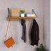 Prateleira Decorativa Tube 90cm Estrutura Preto Fosco - Vermont