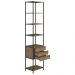 Quarto Modulado Completo 4 Módulos Estilo Industrial Steel Quadra Vermont Base Preto - Artesano
