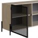Rack 2 Portas Em Aço Para TV 70 Pol York Hanover Artesano