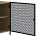 Rack 2 Portas Em Aço Para TV 70 Pol York Vermont Artesano