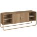 Rack Bancada Organica TV 55 Pol 150 cm 28070 Hanover Dourado Artesano
