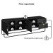 Rack Bancada Organica TV 65 Pol 180 cm 28076 Nero Preto Artesano