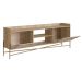 Rack Oslo 2 PT Hanover e Dourado 183 cm