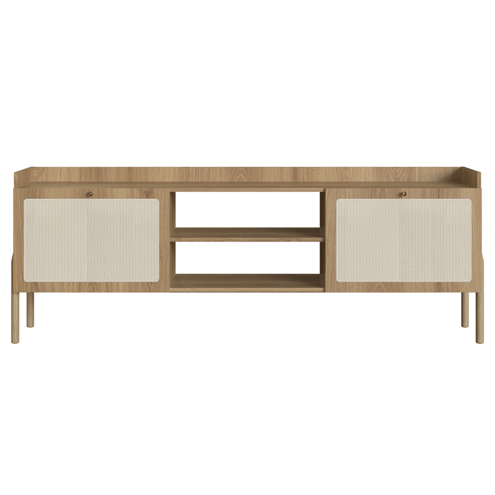 Rack Para TV 65 Pol 183 CM Pes Madeira 27930 Oslo Hanover Artesano