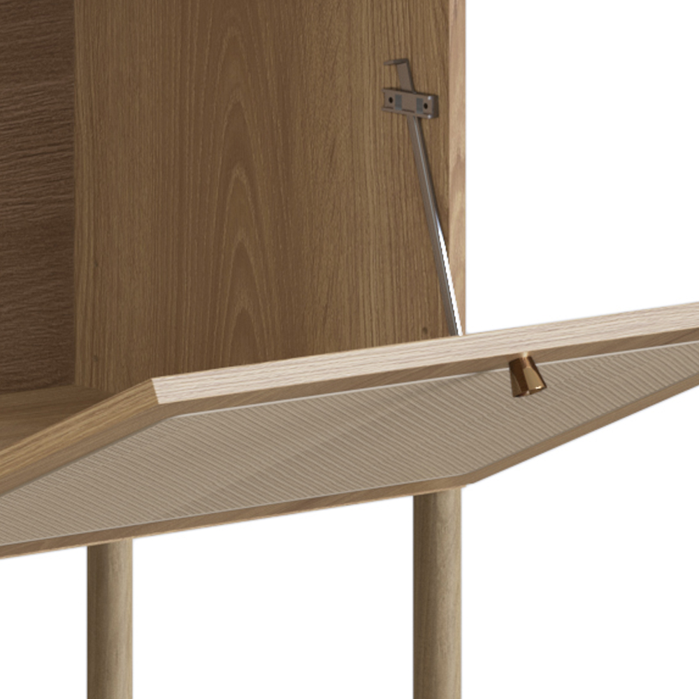 Rack Para TV 65 Pol 183 CM Pes Madeira 27930 Oslo Hanover Artesano