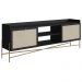 Rack Para TV 65 Pol 183 CM Pes Metal 28930 Oslo Nero Artesano