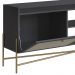 Rack Para TV 65 Pol 183 CM Pes Metal 28930 Oslo Nero Artesano