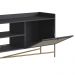 Rack Para TV 65 Pol 183 CM Pes Metal 28930 Oslo Nero Artesano