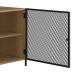 Rack York Hanover e Preto 180 cm