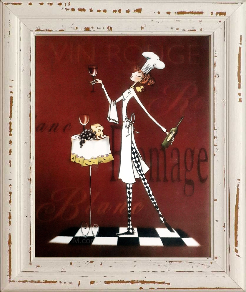 Gravura Coleção Cozinha Bom Apetite II 25 X 20 Cm