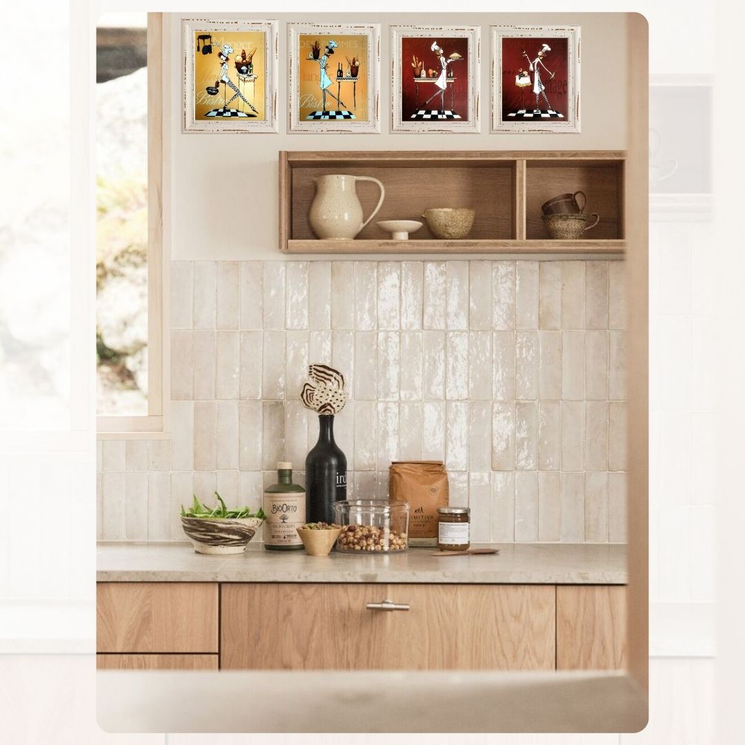 Gravura Coleção Cozinha Bom Apetite III 25 X 20 Cm