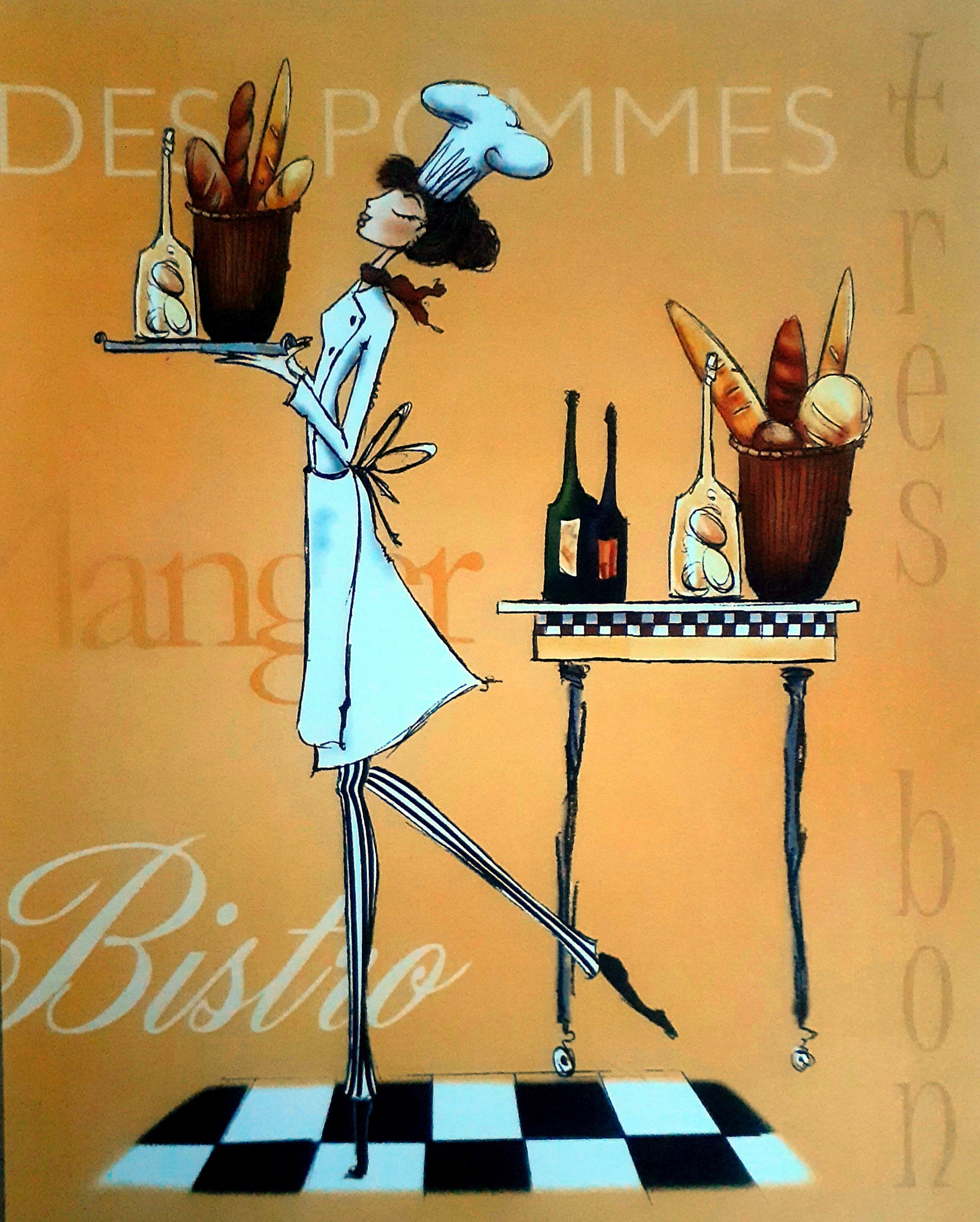 Gravura Coleção Cozinha Bom Apetite IV 25 X 20 Cm