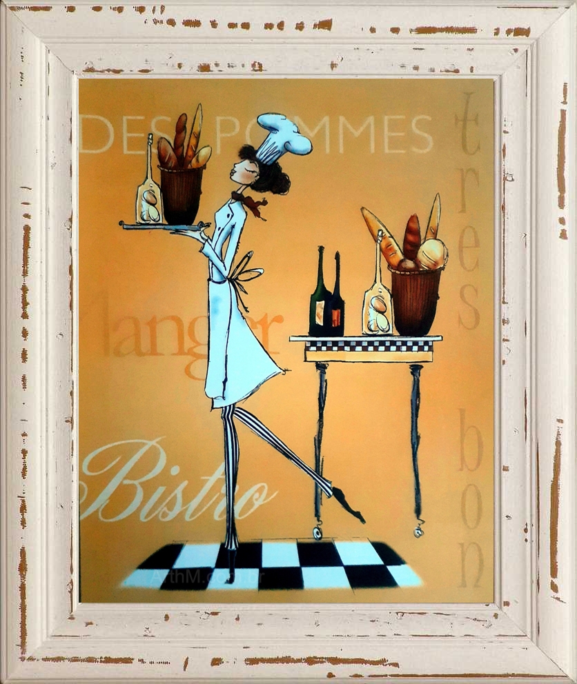 Gravura Coleção Cozinha Bom Apetite IV 25 X 20 Cm