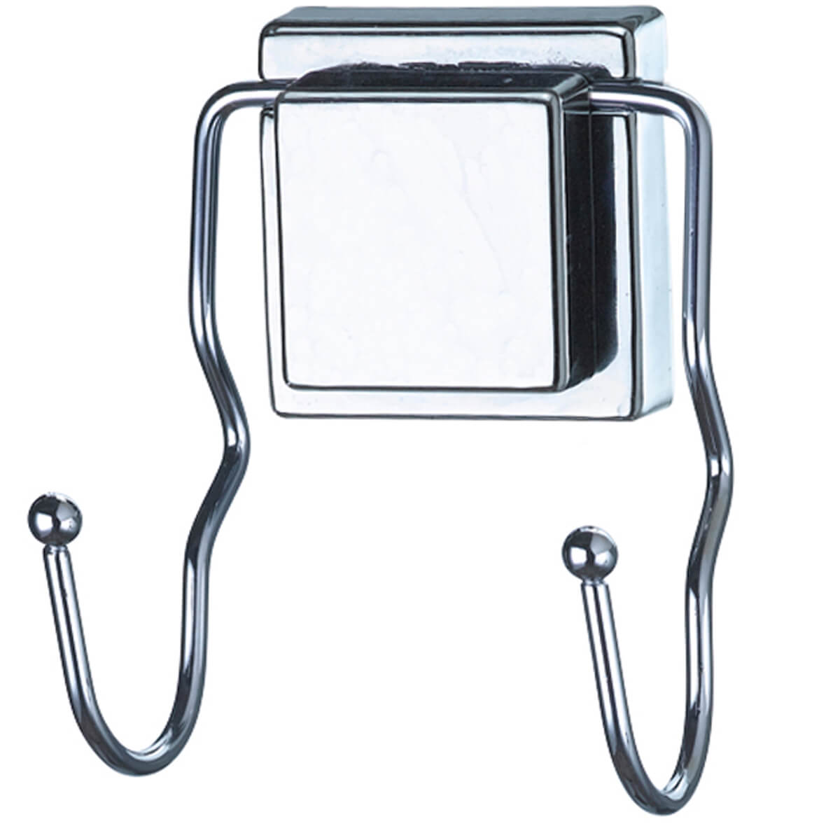 Suporte Parede Porta Secador De Cabelos Cromado De Ventosas