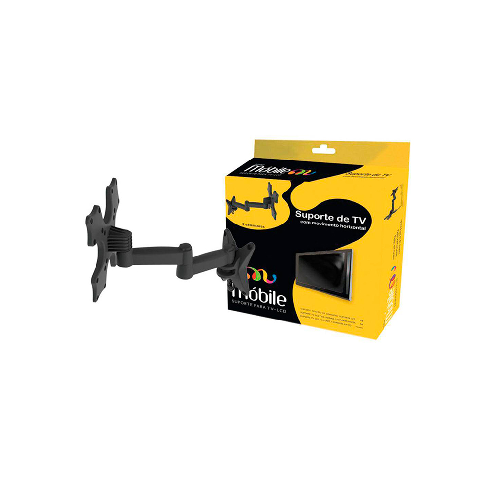 Suporte para TV até 36 Polegadas Gael Preto