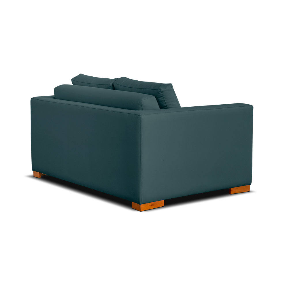 Sofá-Cama Casal 2 Lugares Palm Linho Azul