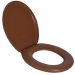Assento Almofadado Convencional Astra Oval Camarelo