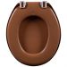 Assento Almofadado Convencional Astra Oval Camarelo