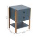 Mesa de Cabeceira Azul Magali