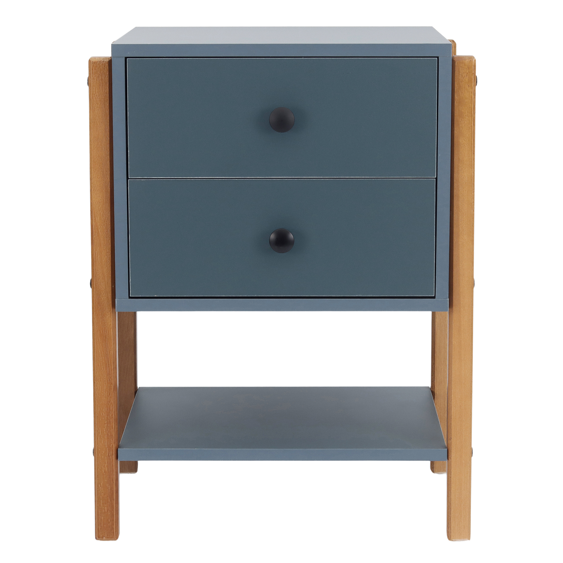 Mesa de Cabeceira Azul Magali
