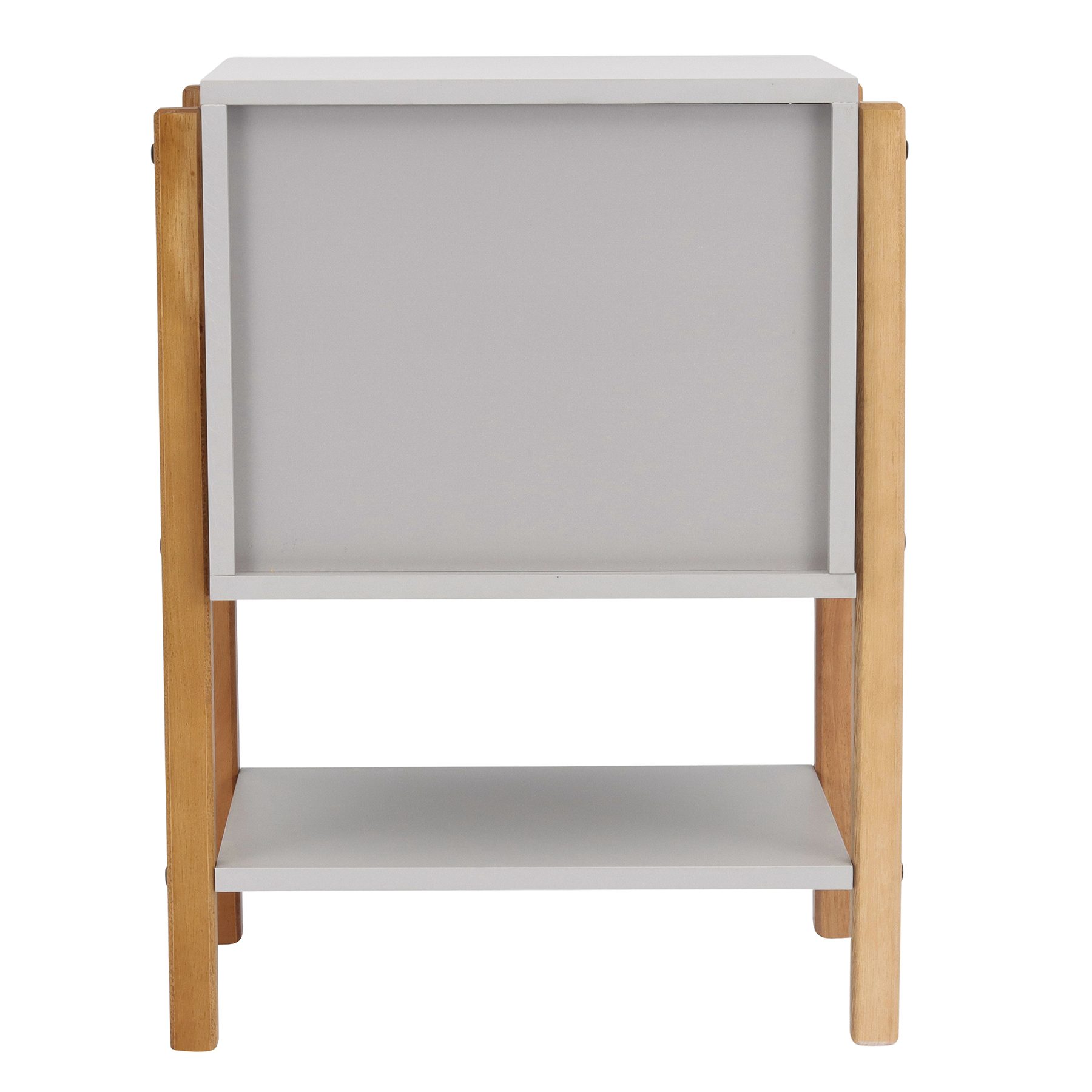 Mesa de Cabeceira Cinza Magali