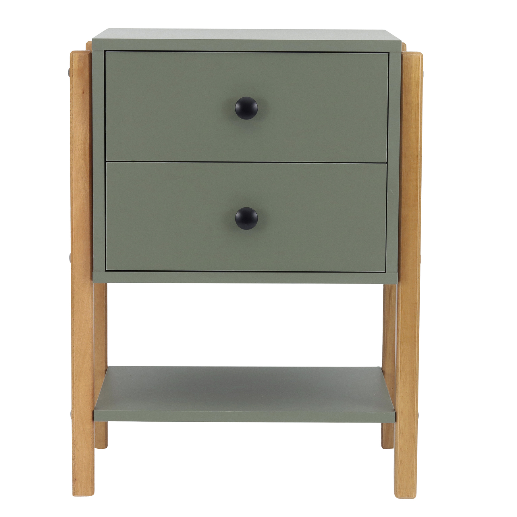 Mesa de Cabeceira Verde Magali
