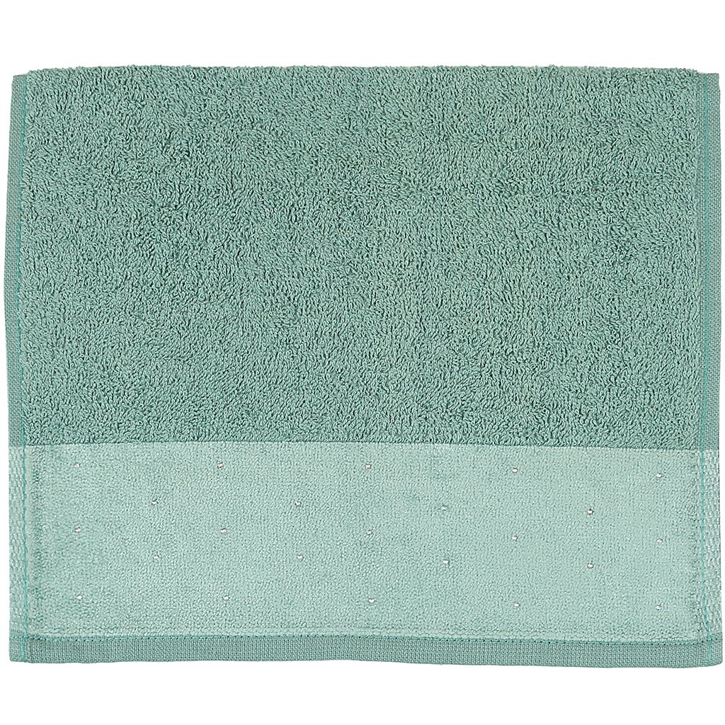 Kit 5 Toalha Lavabo Cristal Natalina 30x50cm Mar Mediterrâneo