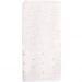 Kit 5 Toalha Lavabo Cristal Natalina 30x50cm Off White/Imensidão Azul
