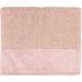 Kit 5 Toalha Lavabo Cristal Natalina 30x50cm Veludo Rosa