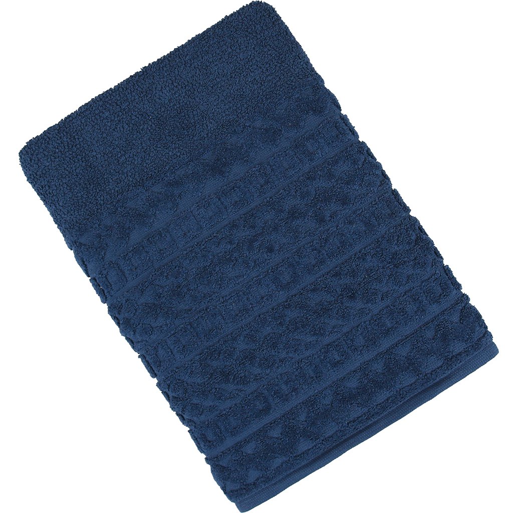 Toalha de Banho Cosmopolitan 435g/m² 100% Algodão 70x135 Marinho