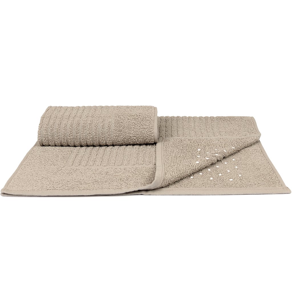 Toalha de Piso Basic Antiderrapante 50x70cm Pedra