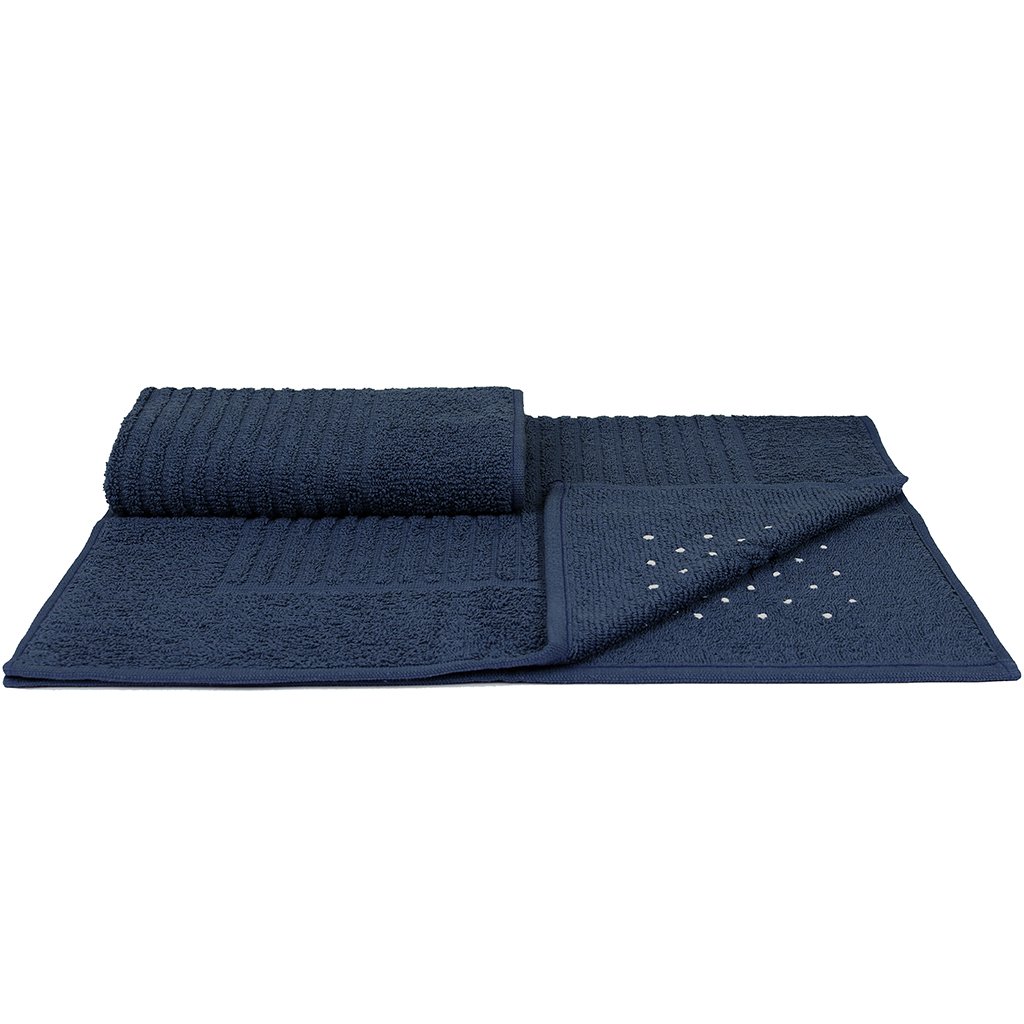 Toalha de Piso Basic Antiderrapante 50x70cm Petróleo