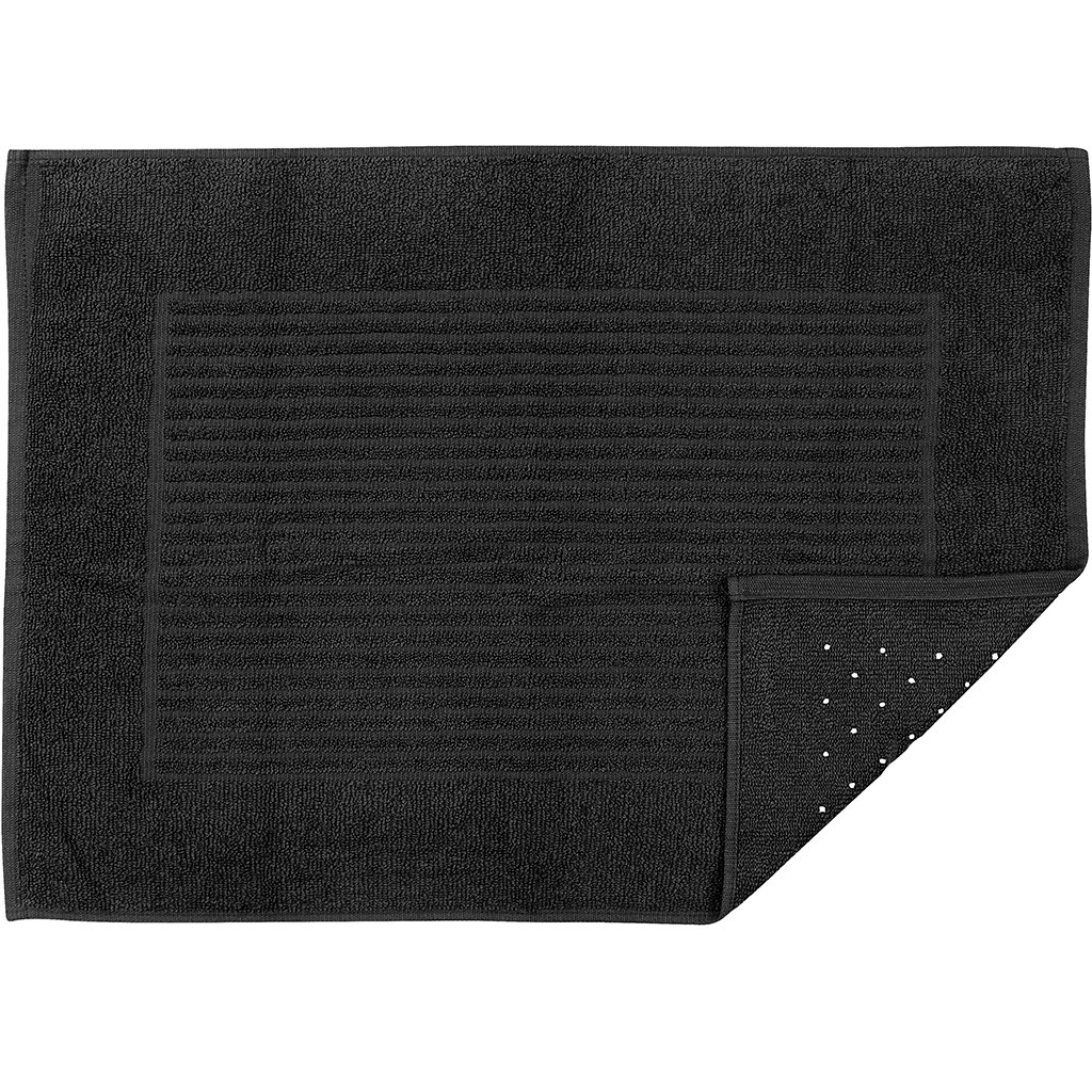 Toalha de Piso Basic Antiderrapante 50x70cm Preto