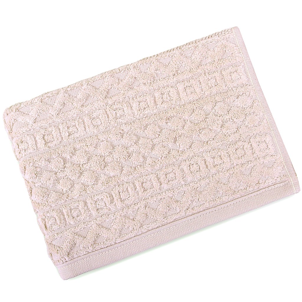 Toalha de Rosto Cosmopolitan 435g/m² 100% Algodão 50x70 Pedra Rosada