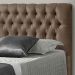 Cabeceira Cama Box Casal 140cm Iasmin Suede Marrom - Atraente Móveis