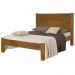 Cama Casal Madeira Maciça Lara Imbuia AT Moveis