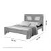 Cama Casal Magnólia Imbuia Atraente