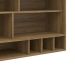 Armário Aéreo Confort com Vidro 1 Porta Cinamomo 120 cm