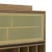 Armário Aéreo Confort com Vidro 1 Porta Cinamomo 120 cm