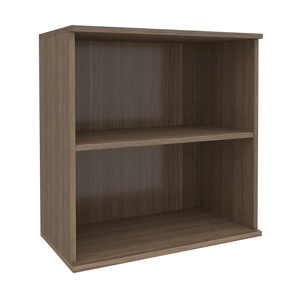 Armário Aéreo Evolution 1 Porta Tannat e Legno Crema 61 cm