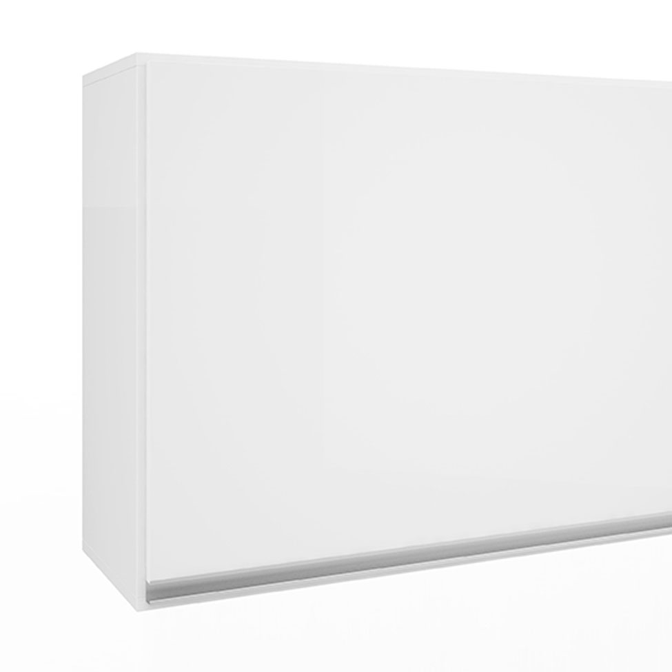 Armário Aéreo Top Class 1 Porta Branco 120 cm